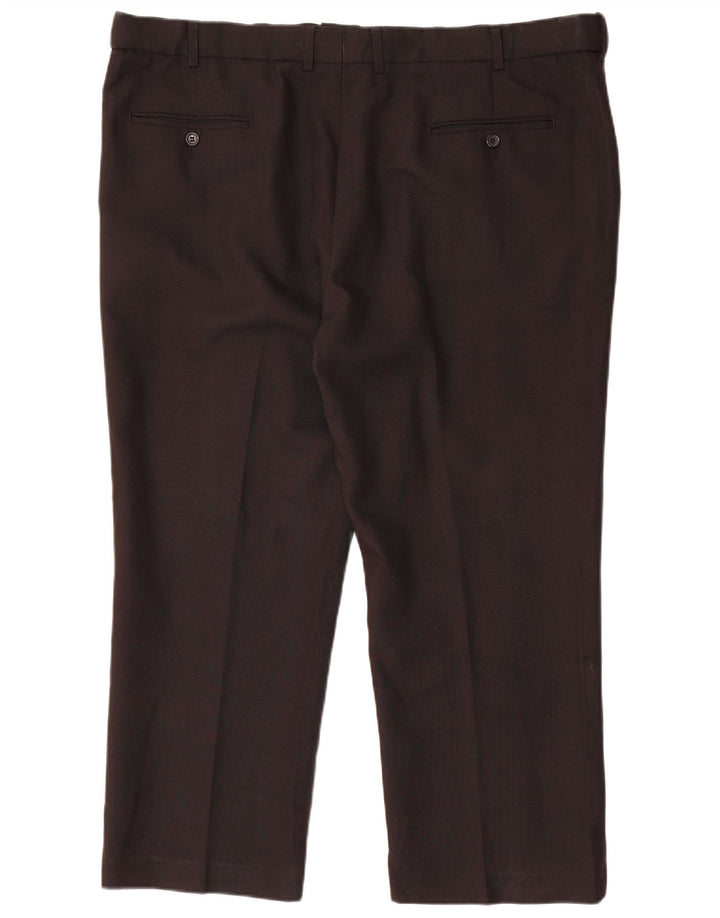 Farah Calça Chino Masculina Reta W42 L26 Poliéster Preto