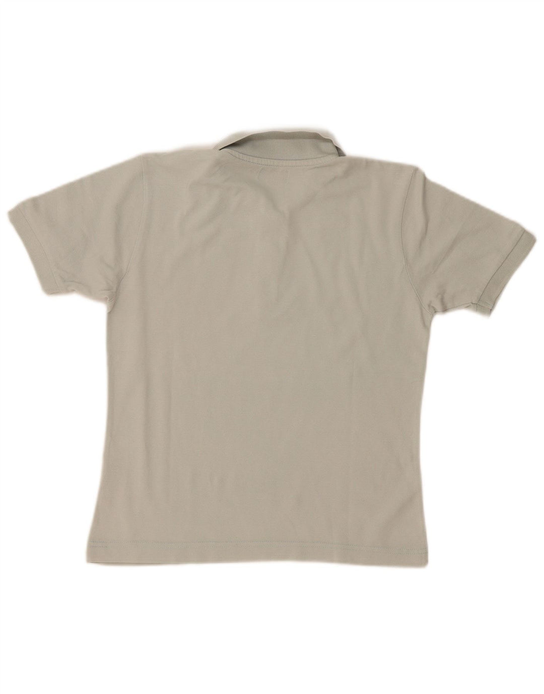 Camisa polo feminina Kappa UK 14 algodão cinza médio