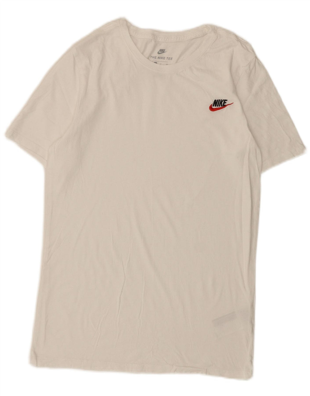 Camiseta masculina Nike Athletic Cut Top pequeno algodão branco