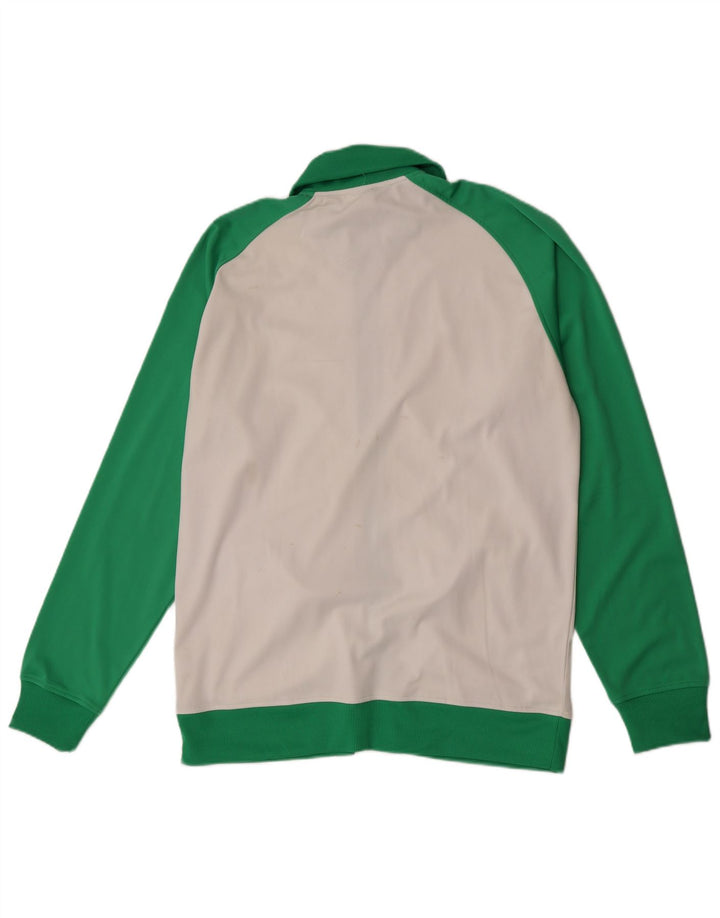 Jaqueta feminina Ellesse UK 20 2XL poliéster colorblock branco