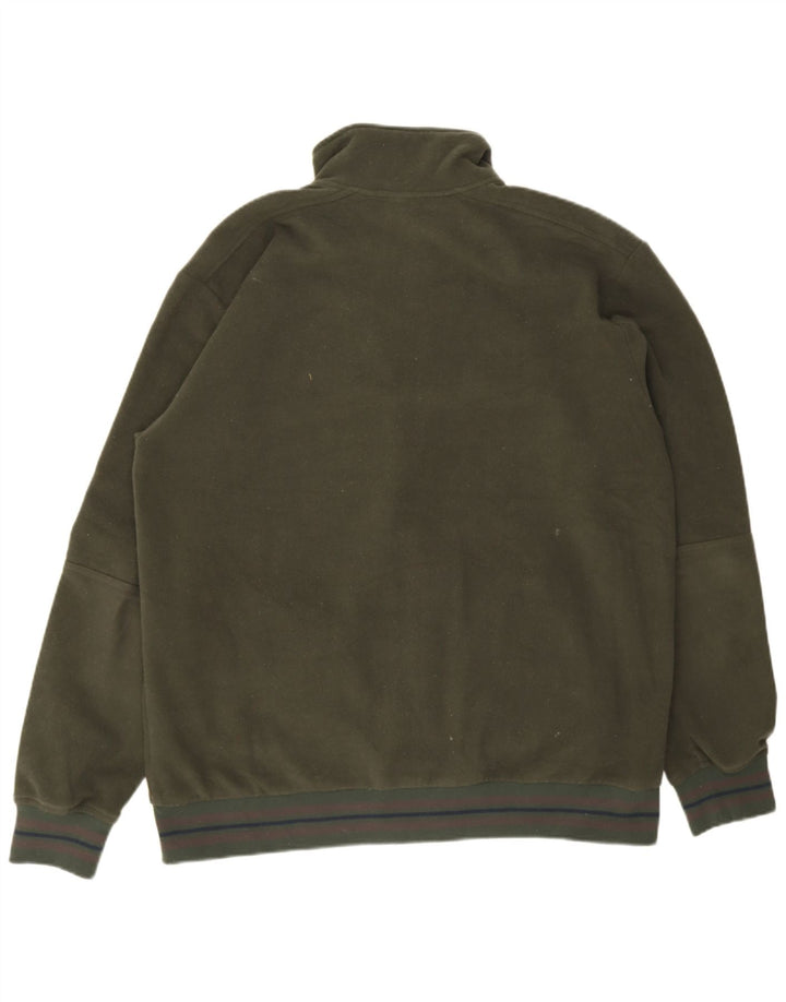 Jaqueta masculina de lã Champion UK 46 3XL poliéster cáqui