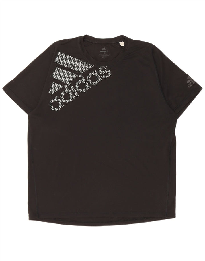 Camiseta Adidas Masculina Climalite Graphic Top XL Preto Poliéster