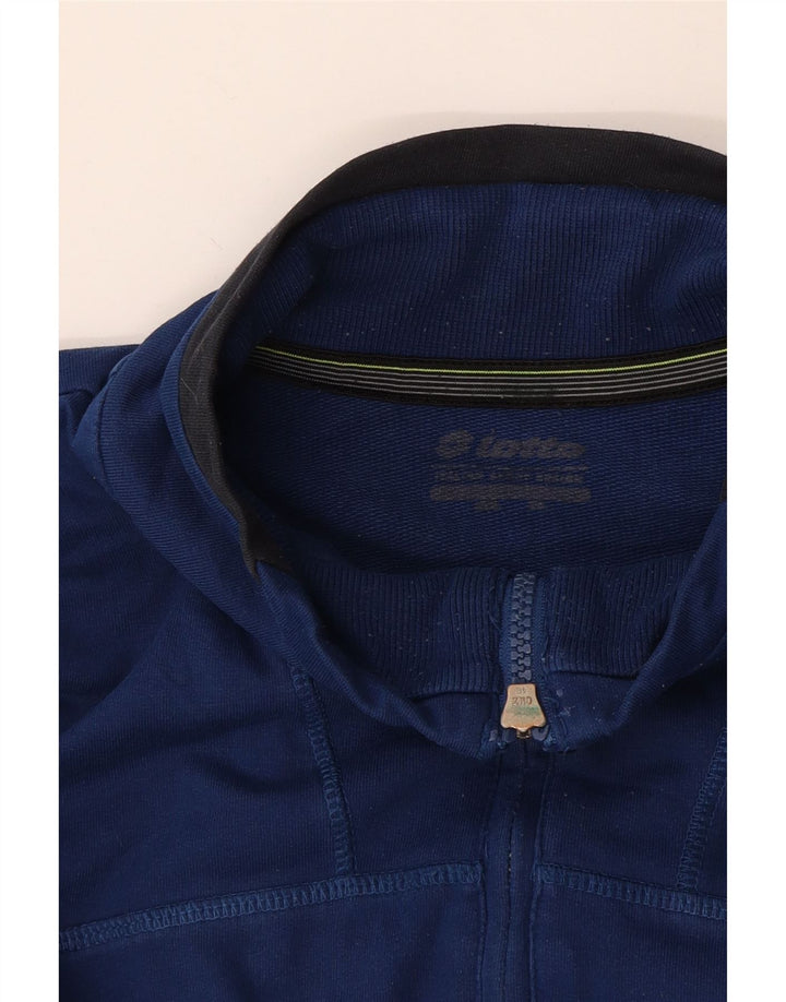 Lotto Mens Treino Top Jacket XL Azul Colorblock