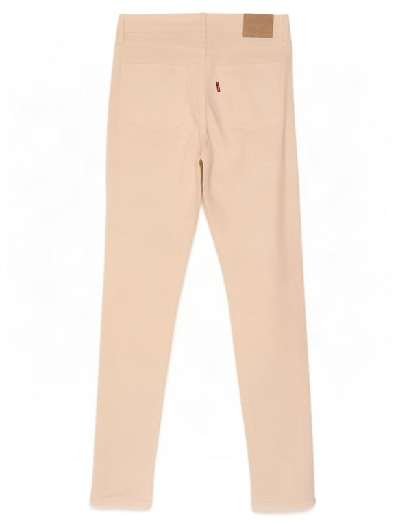 Calça jeans feminina Levi's 721 High Rise Skinny W26 L32 algodão branco
