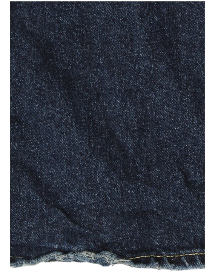Hollister Mens Bootcut Jeans W38 L30 Azul Marinho Algodão
