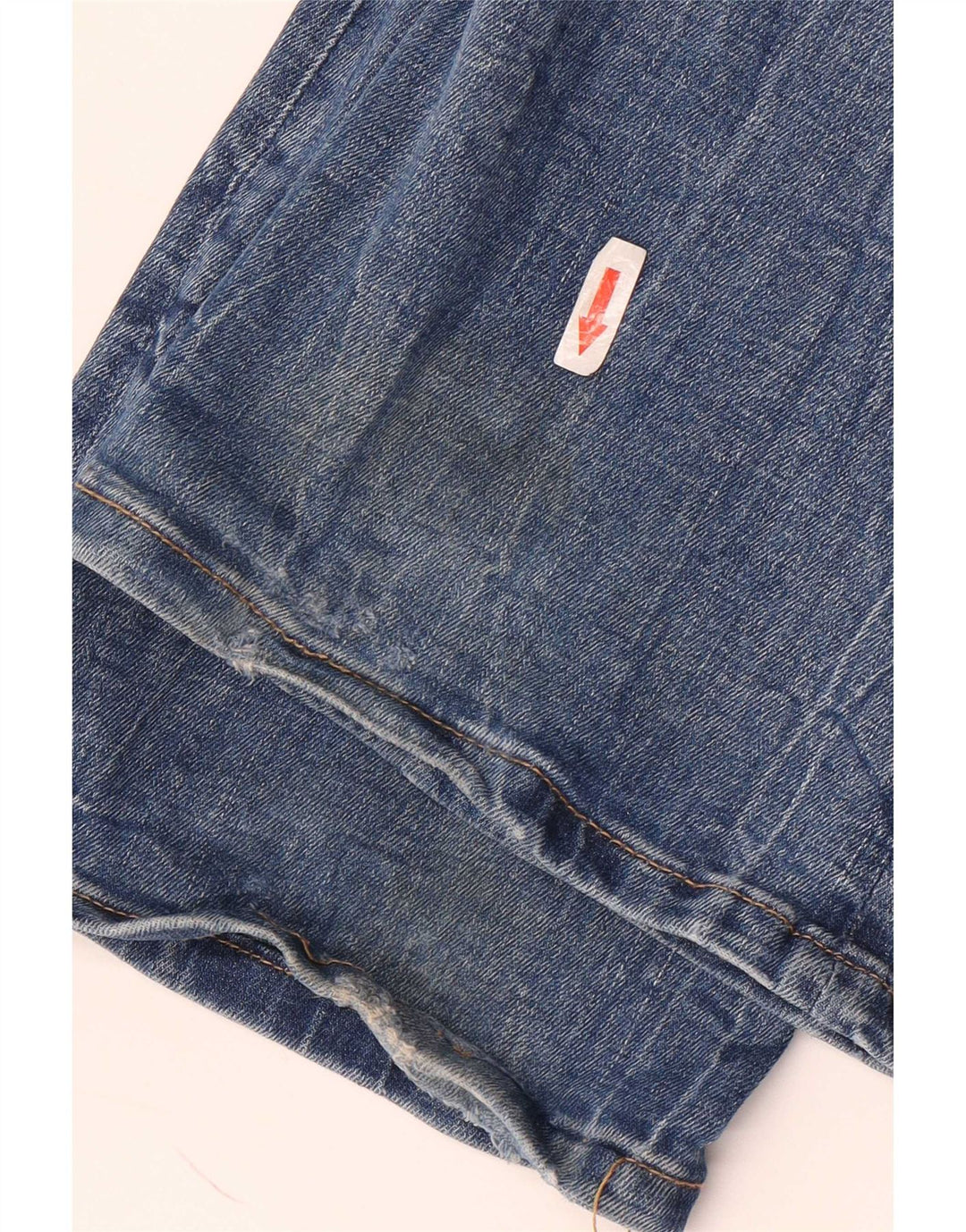 Zara Calça jeans feminina larga EU 36 XS W26 L34 Azul