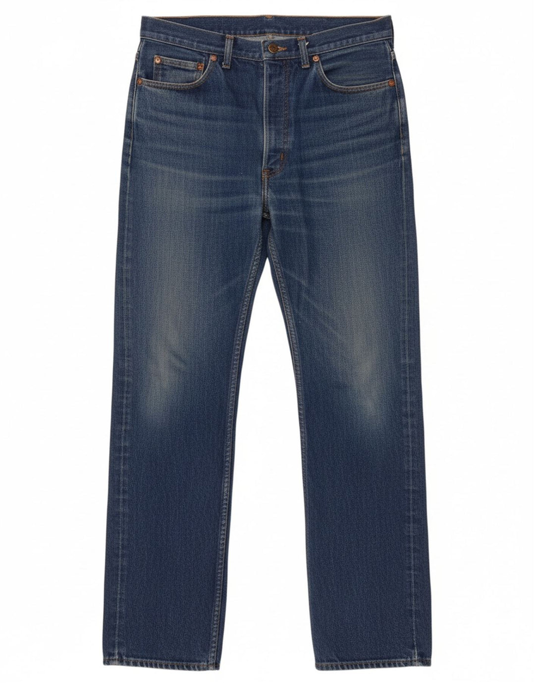 RIFLE Jeans retos femininos W34 L31 algodão azul