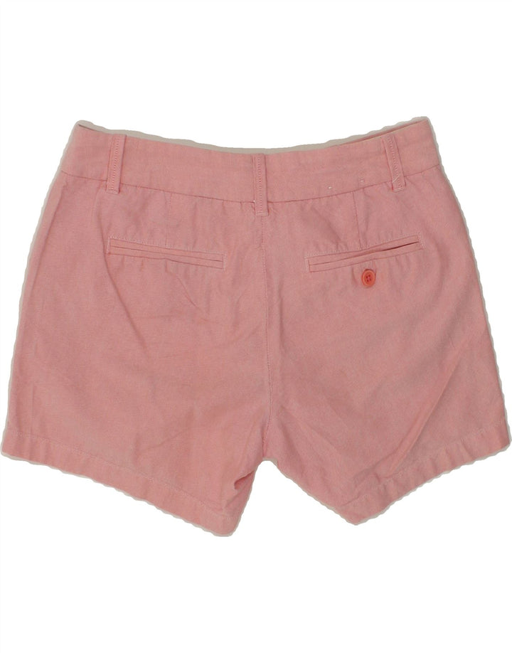 J. CREW Womens Chino Shorts US 0 XS W23 Pink Cotton Vintage J. Crew and Second-Hand J. Crew from Messina Hembry 