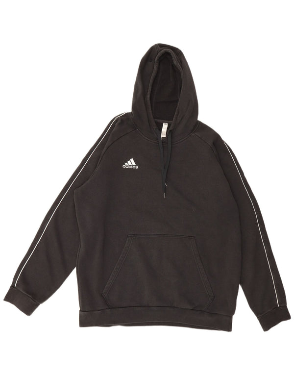 Adidas Mens Hoodie Jumper XL Algodão Preto