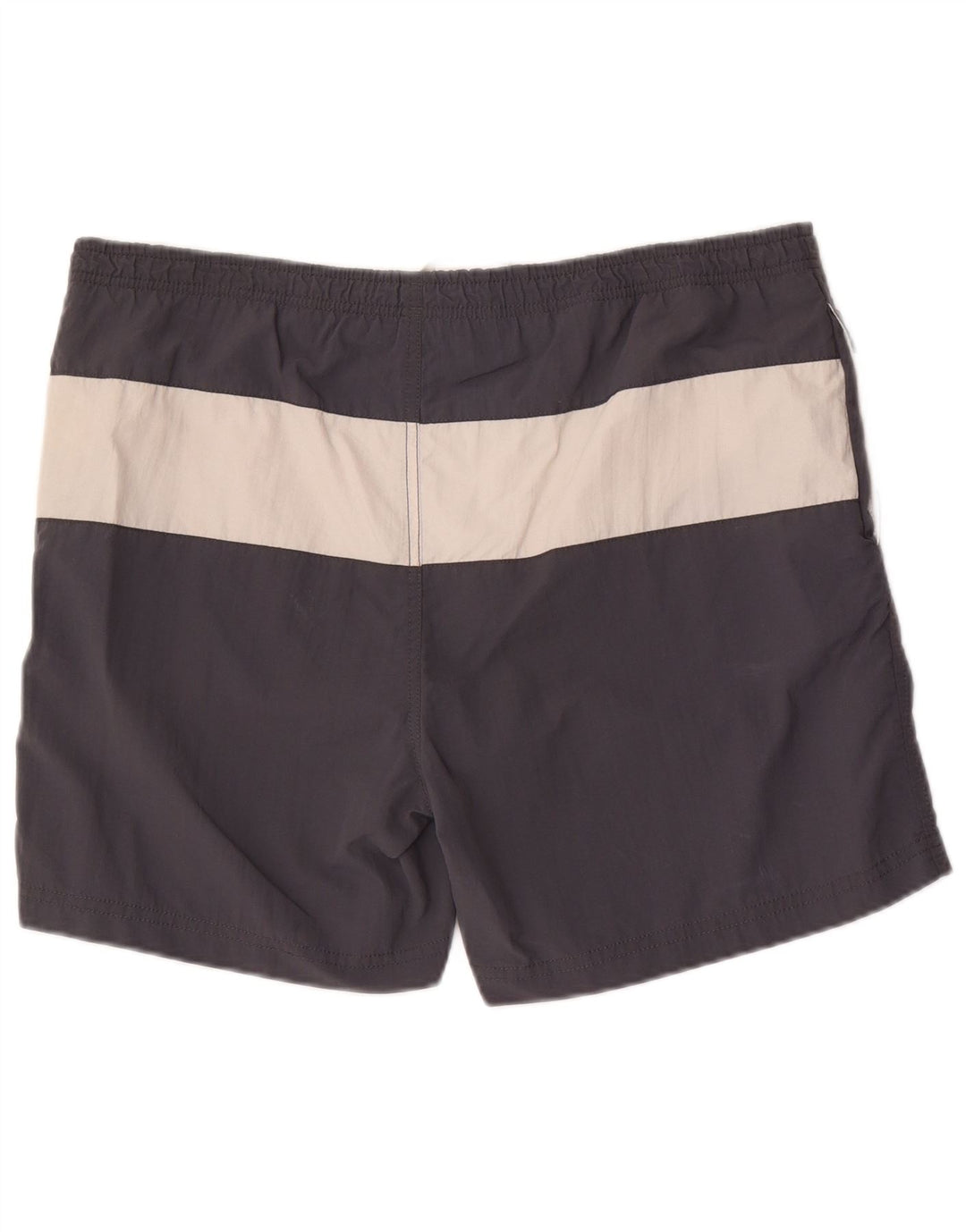 Shorts de natação masculino Lotto grande bloco cinza