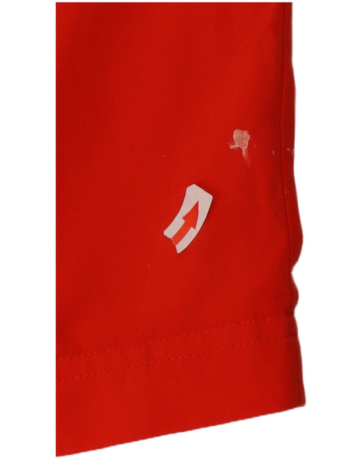 Puma Mens Graphic Sport Shorts Pequeno Vermelho
