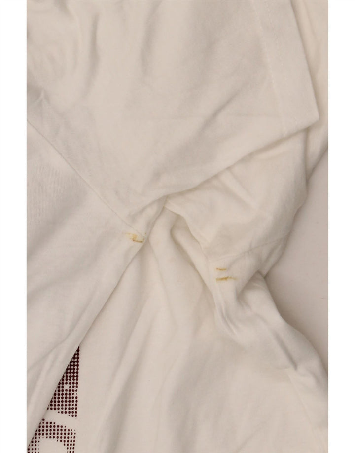 Camiseta masculina gráfica CARRERA Top grande branco