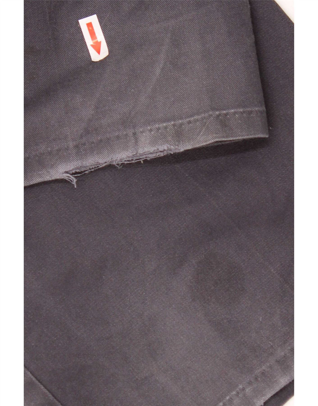 Calças Chino retas masculinas Dickies W42 L32 poliéster azul marinho