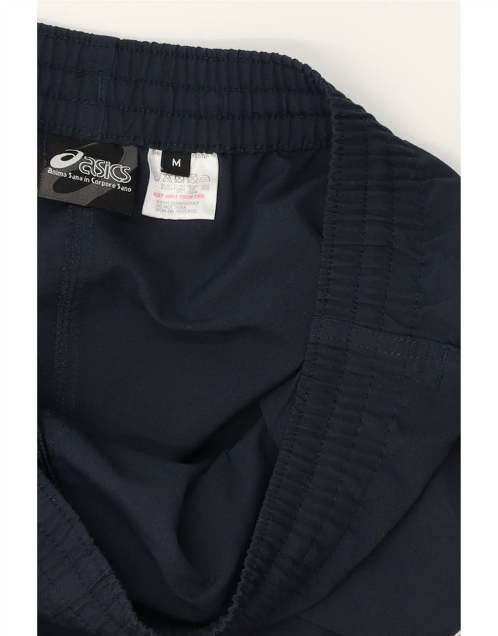 Calça de treino masculina Asics Capri médio azul marinho poliéster
