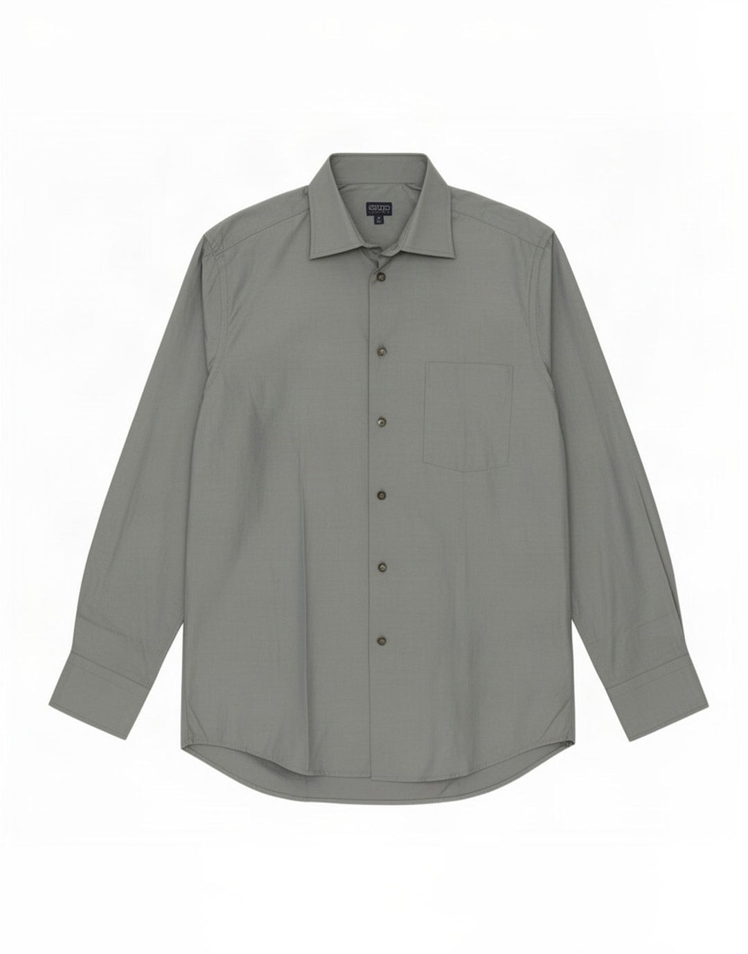 Camisa masculina Kenzo tamanho 40 15 1/2 algodão azul médio