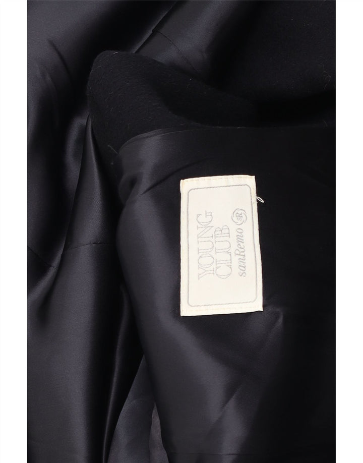 Casaco masculino San Remo com peito duplo UK 38 azul marinho médio
