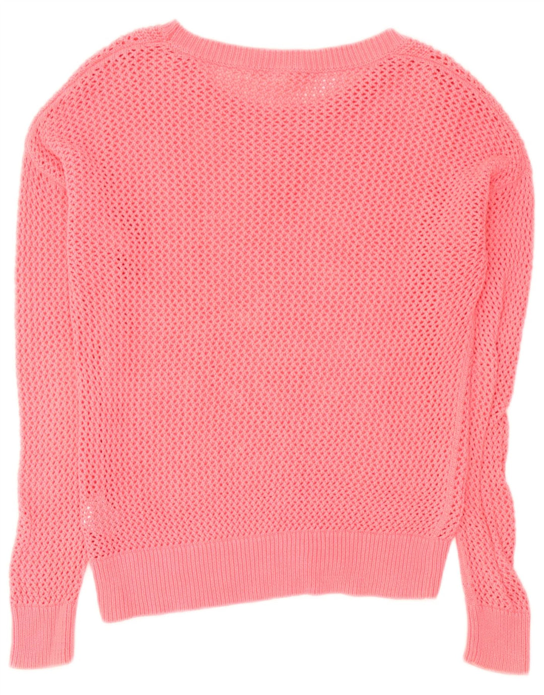 Suéter feminino Gap de grandes dimensões com gola canoa grande Reino Unido 10 pequeno rosa