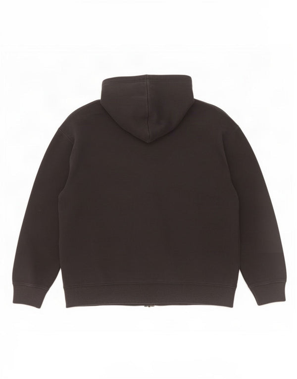 Suéter masculino Jordan com capuz e zíper padrão XL algodão preto