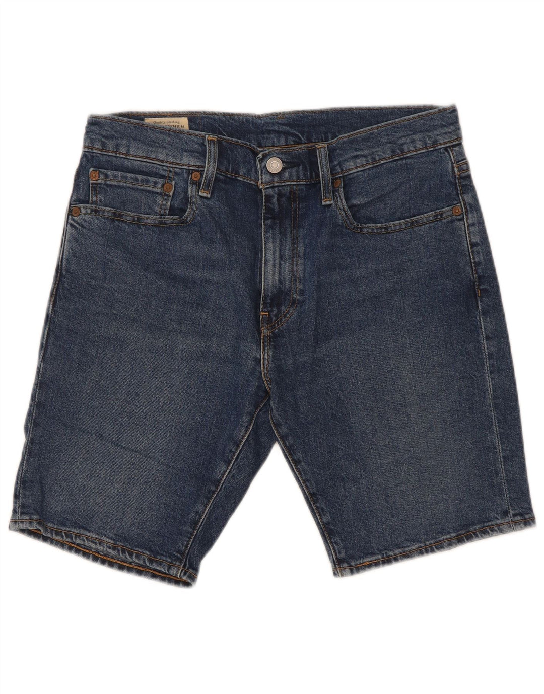Shorts jeans masculino 412 Levi's W31 azul médio algodão