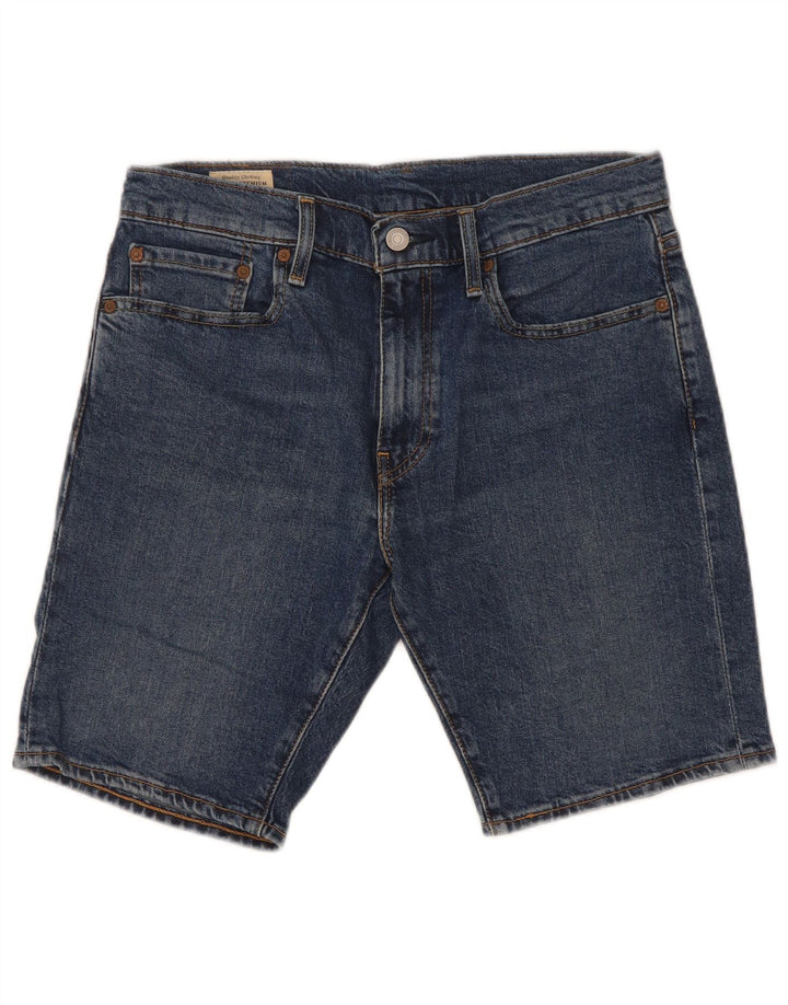 Shorts jeans masculino 412 Levi's W31 azul médio algodão