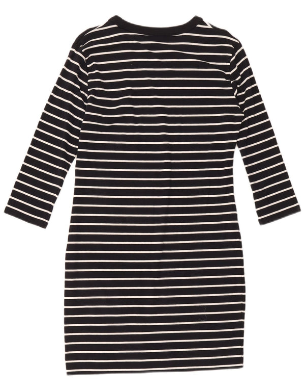 Vestido bainha feminino French Connection UK 12 médio azul marinho náutico