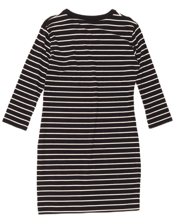 Vestido bainha feminino French Connection UK 12 médio azul marinho náutico