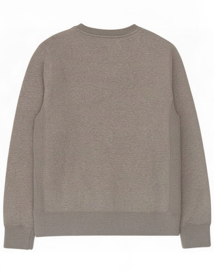 Nike moletom masculino jumper grande algodão cinza