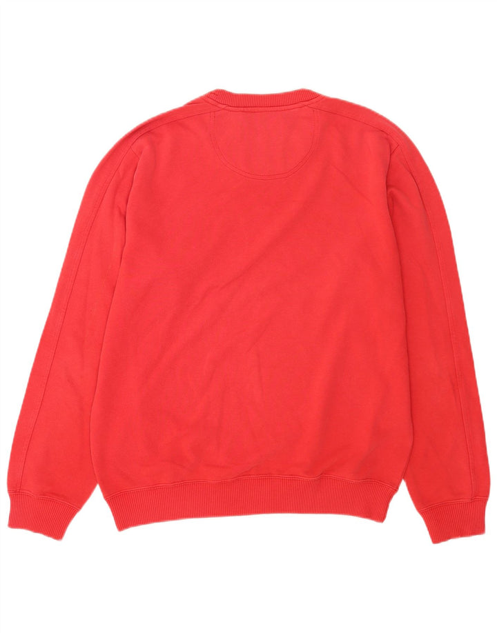 Champion moletom masculino jumper médio algodão vermelho