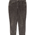 Calça jeans feminina Topshop Mom Tapered W34 L26 cinza