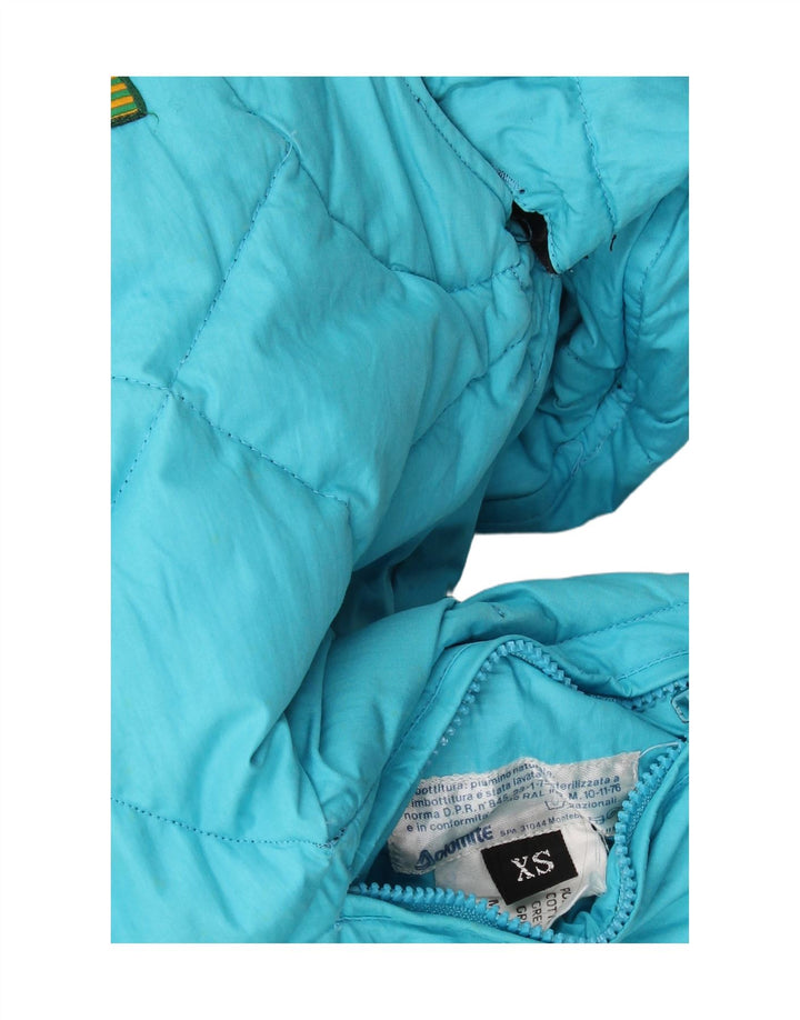 Jaqueta acolchoada reversível masculina DOLOMITE UK 34 XS poliéster preto