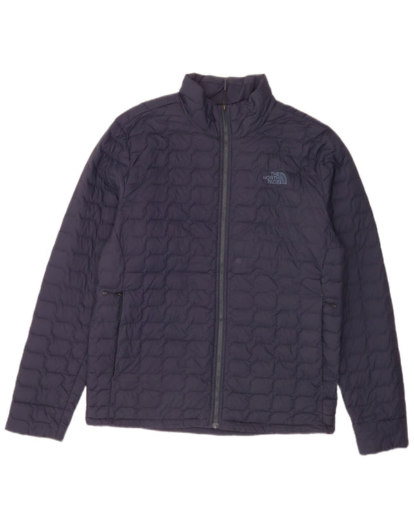 Jaqueta acolchoada masculina The North Face UK 40 grande nylon azul marinho