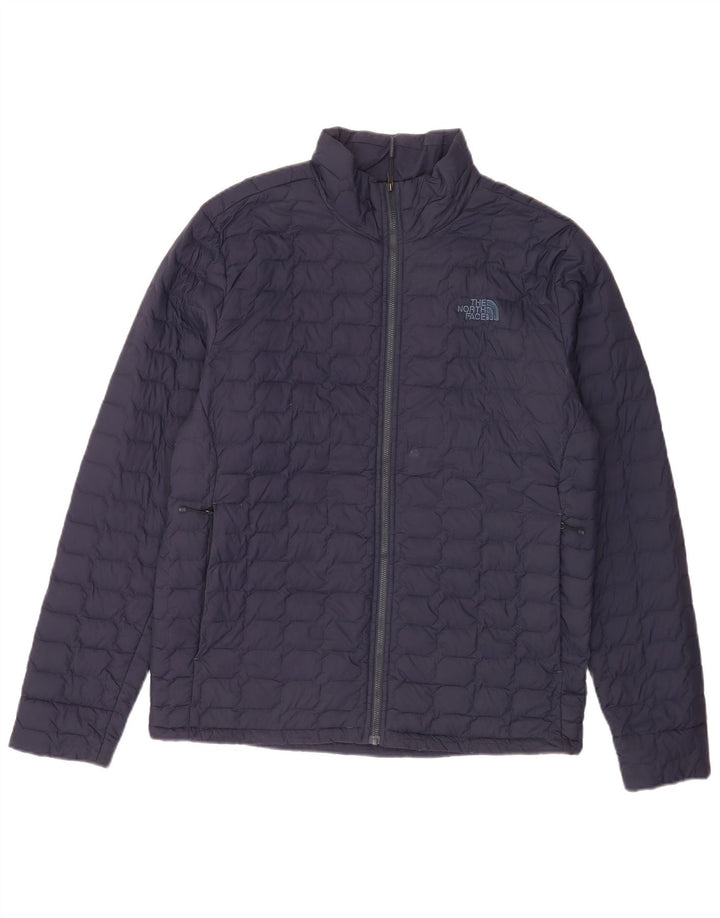 Jaqueta acolchoada masculina The North Face UK 40 grande nylon azul marinho