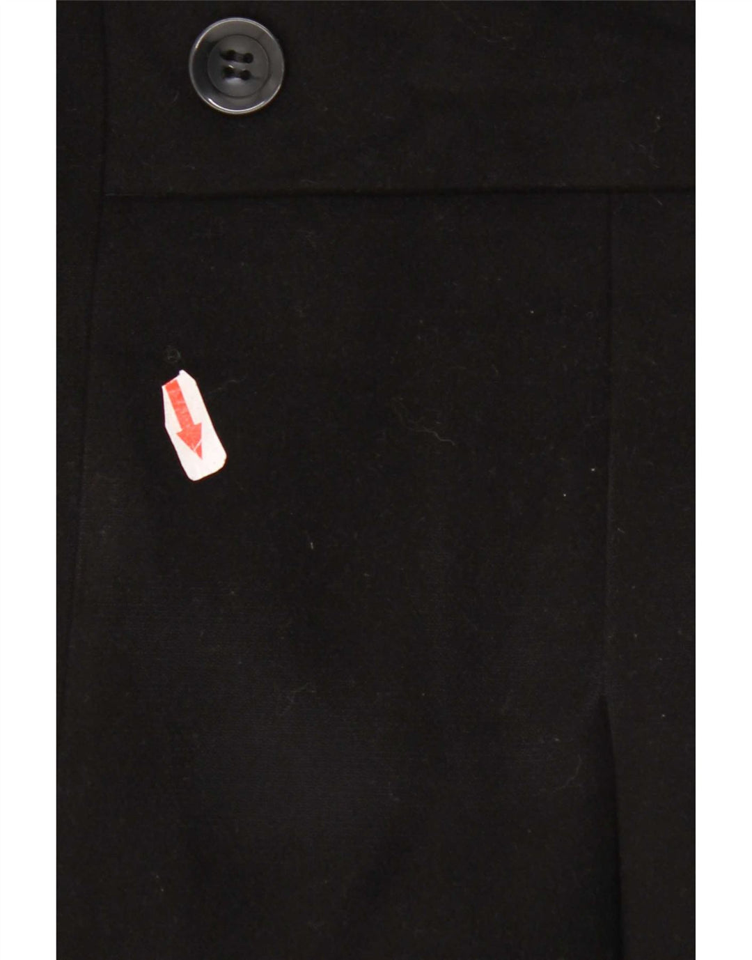 Sobretudo feminino Marks & Spencer Regular Fit UK 10 pequeno poliéster preto