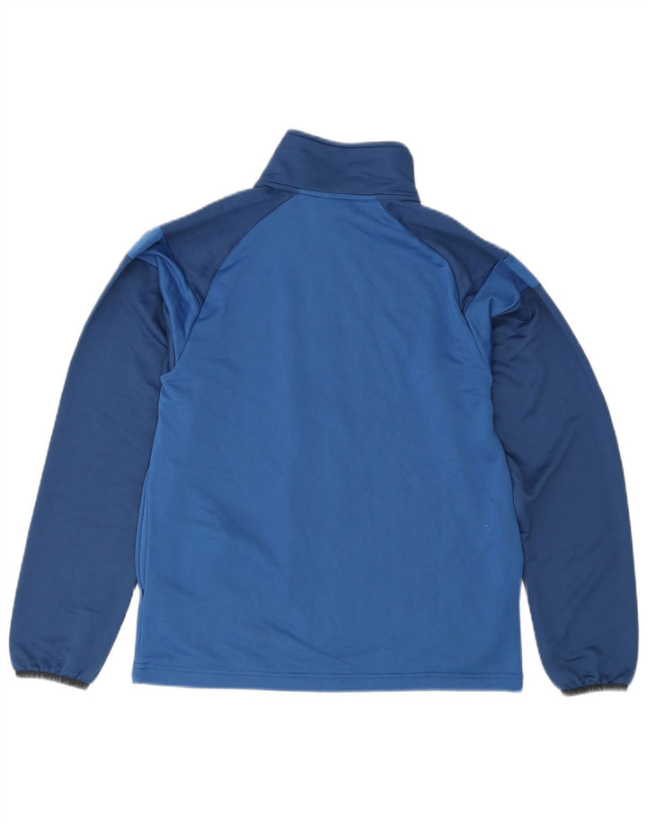 Poliéster azul pequeno de Colourblock do revestimento superior do fato de treino dos homens de Umbro