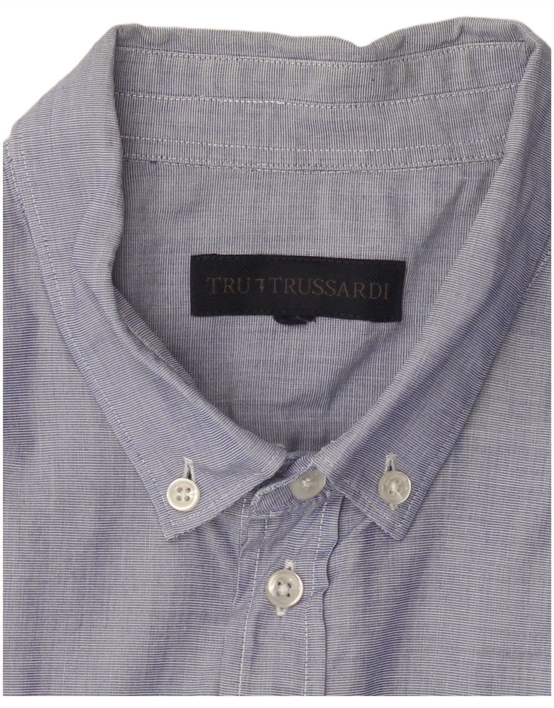 Camisa masculina TRUSSARDI grande azul