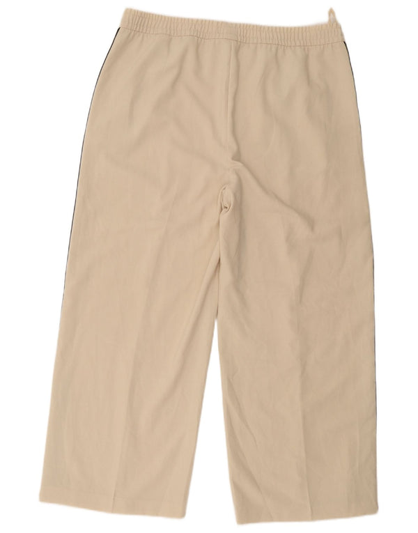 Calça de treino feminina Marks & Spencer UK 18 XL off white poliéster