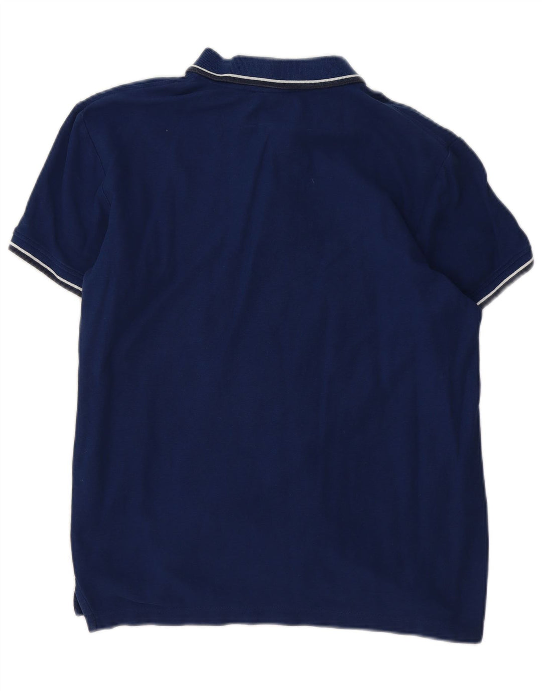 Camisa polo masculina MARLBORO CLASSICS médio algodão azul marinho