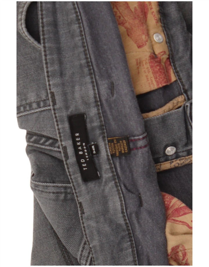 Jeans Slim Masculino Ted Baker W34 L31 Cinza