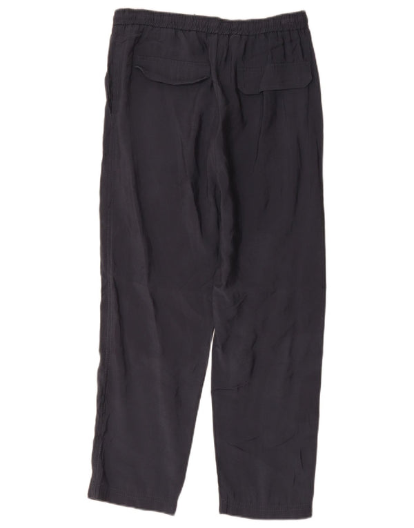 Zara Womens Straight Cropped Trousers Small W28 L25 Grey