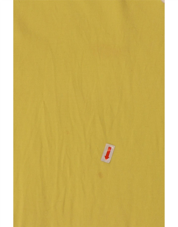Camiseta masculina NIKE Top XL Amarelo Algodão
