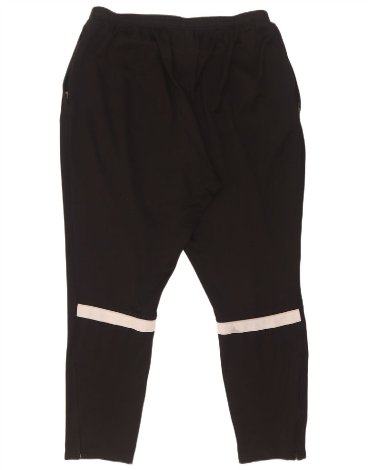 Calça de treino masculina Nike Dri Fit 2XL poliéster colorblock preto