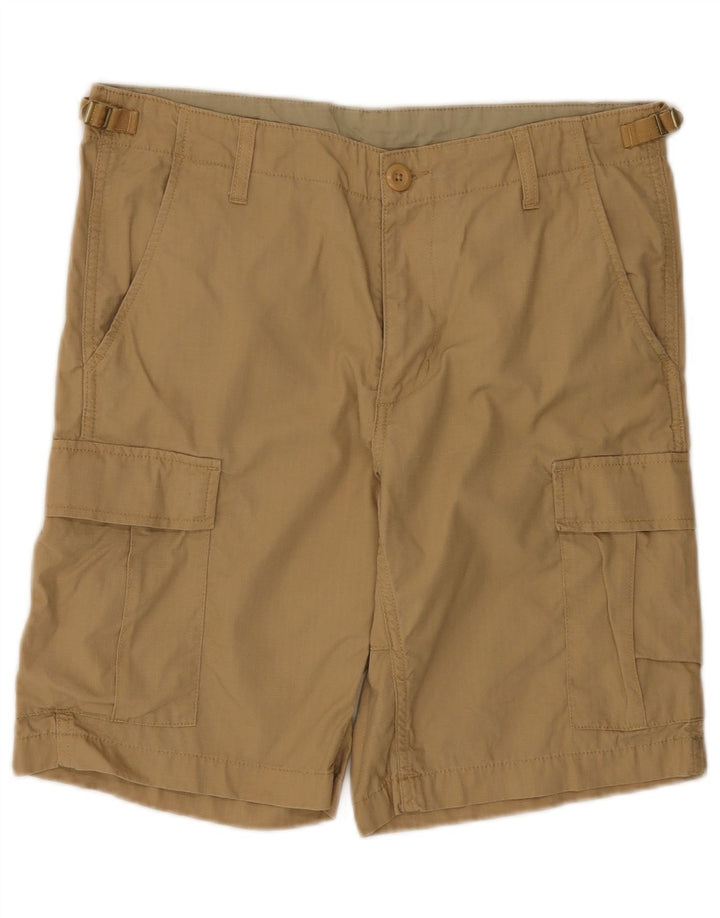 Shorts cargo masculino CARHARTT W31 algodão bege médio