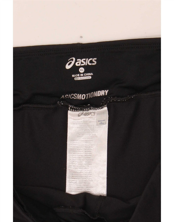 Leggings Capri Mulher Asics UK 18 XL Preto Poliéster
