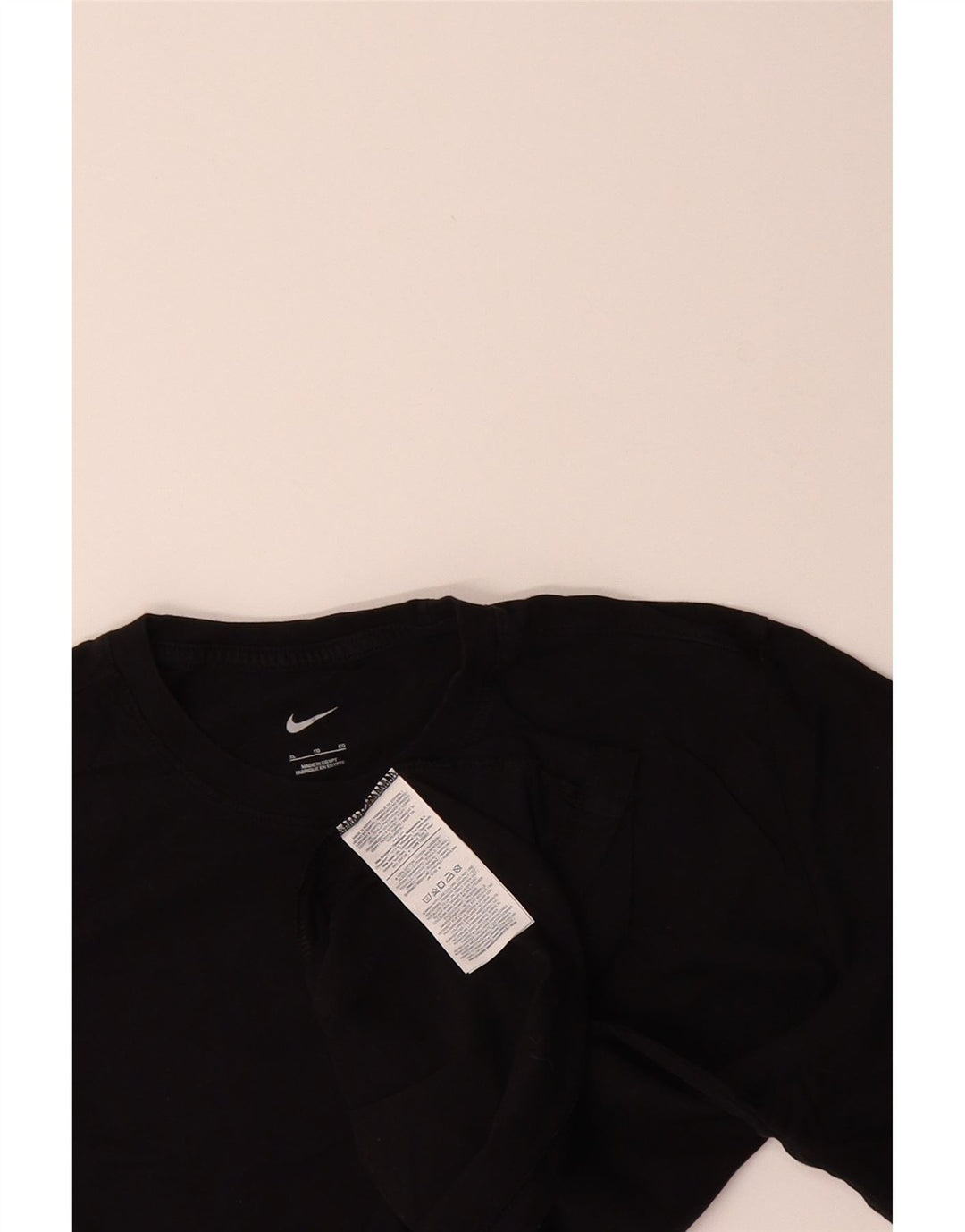 Camiseta masculina NIKE Top XL algodão preto