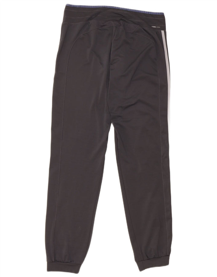 Adidas Womens Climacool Calças de treino Joggers UK 18 XL Cinza Poliéster