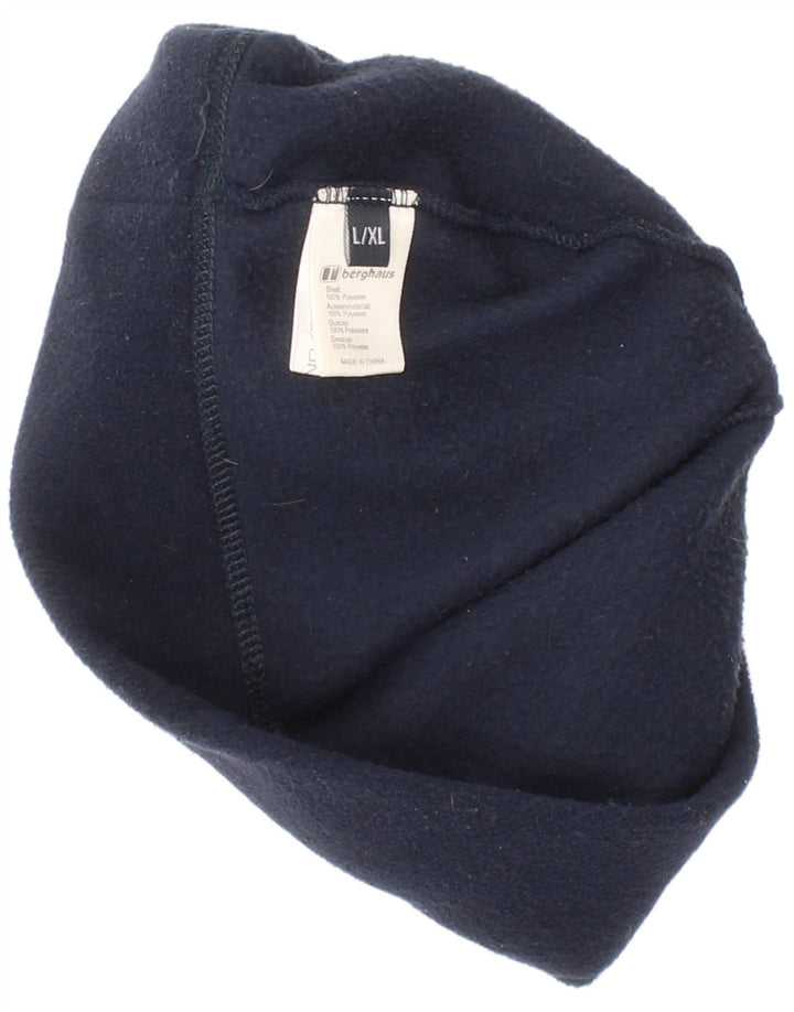 Gorro masculino de lã Berghaus grande/XL poliéster azul marinho