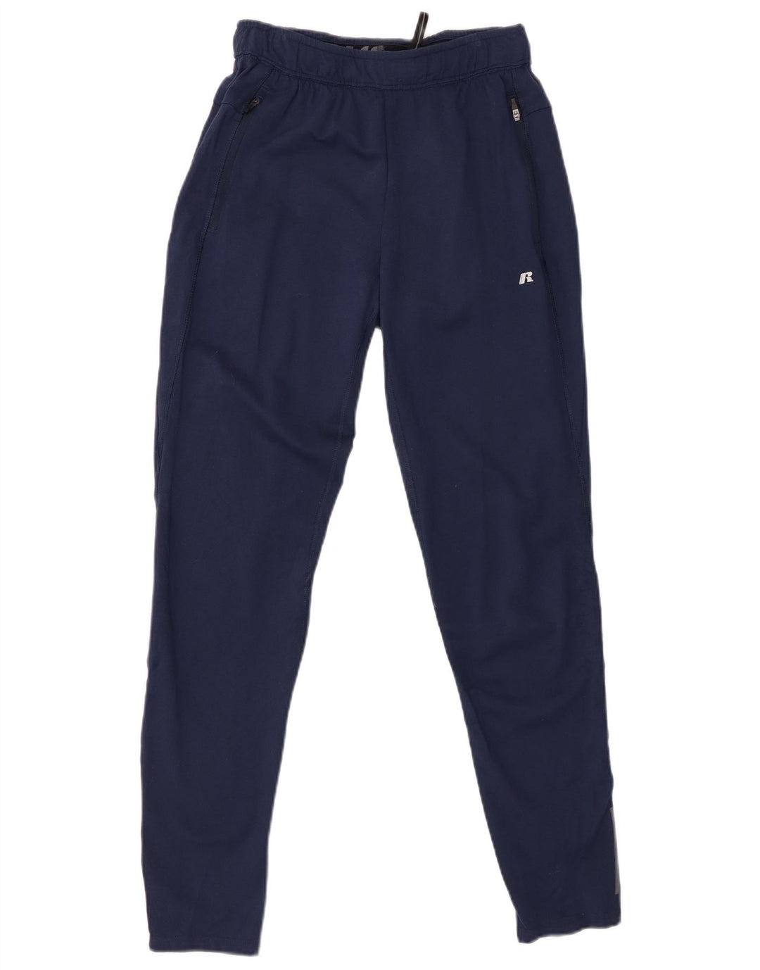 Calça de treino feminina RUSSELL ATLÉTICA pequena azul marinho rayon