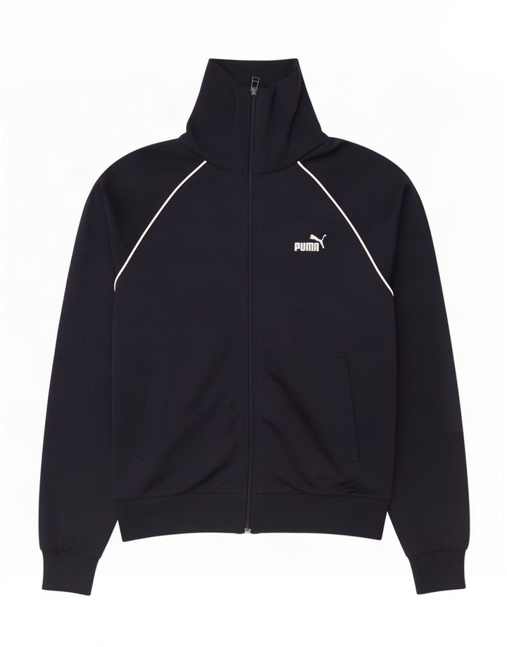 Puma Mens Tracksuit Top Jacket Pequeno Poliéster Azul Marinho