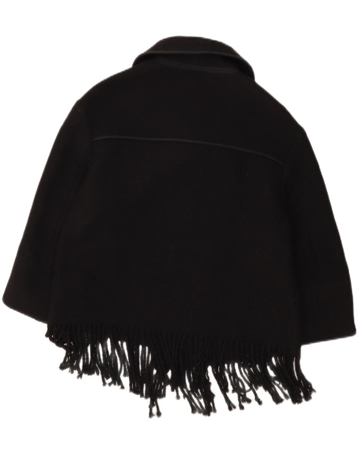 Sobretudo feminino Karen Millen UK 10 pequeno lã preta
