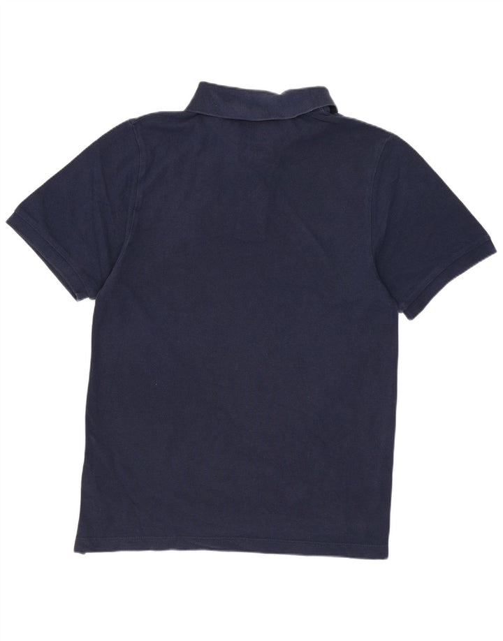 Camisa polo masculina NIKE UK 36/38 pequena azul marinho